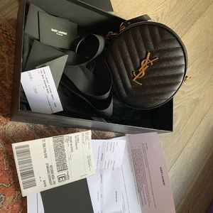 YSL ROUND CAMERA BAG
